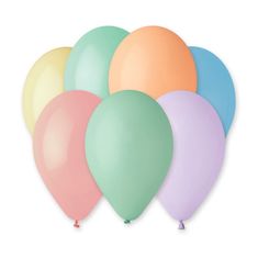 Gemar latexové balónky - mix barev - makronky - 100 ks - 26 cm