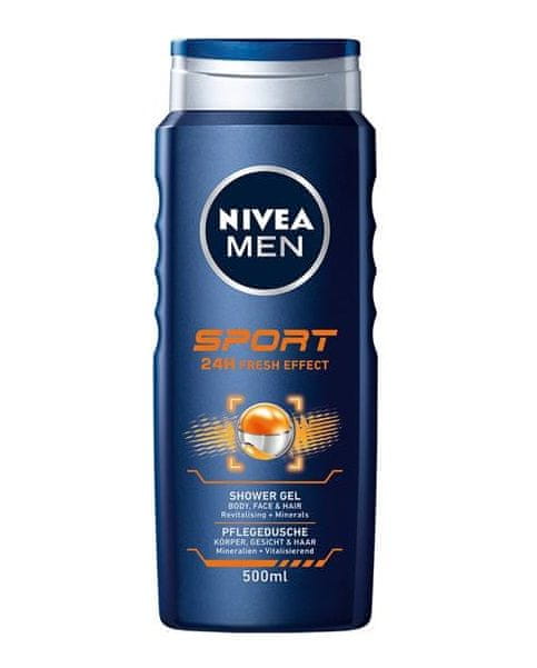 Levně Nivea Sprchový gel pro muže Sport 500 ml