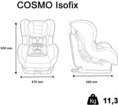 Nania COSMO ISOFIX SILVER FIRST 2020