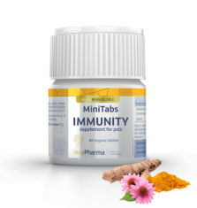 mcePharma MiniTabs IMMUNITY na imunitu pro kočky, 60 minitablet