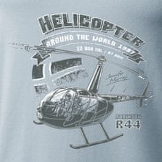 Tričko s civilním helikoptérou / vrtulníkem ROBINSON R-44, XXL