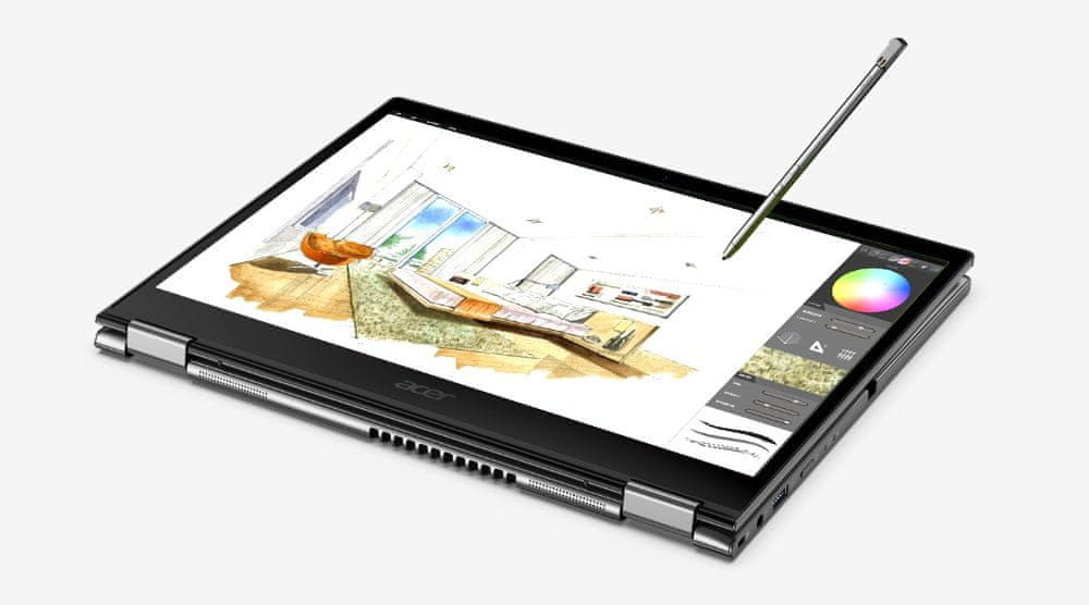 Acer Spin 5 (NX.HQUEC.001) notebook dlouhá výdrž baterie rychlé dobití