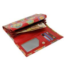 Home Elements  Dámská kožená peněženka, Červená