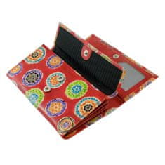 Home Elements  Dámská kožená peněženka, Červená