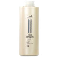 Londa Obnovující šampon s keratinem pro poškozené vlasy Fiber Infusion (Shampoo) (Objem 1000 ml)