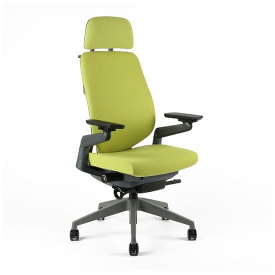 Office Pro KARME - Kancelářská židle čalouněná s podhlavníkem