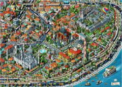 AnaTolian  Puzzle Hemžení v Istanbulu 3000 dílků
