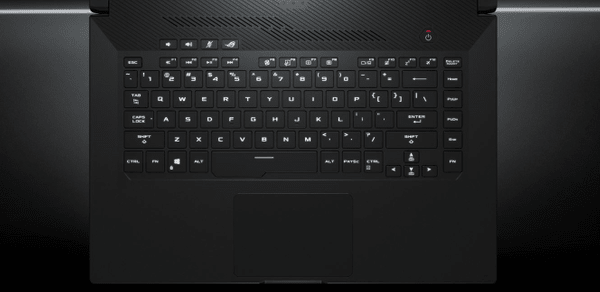 Herní notebook Asus ROG Zephyrus G15 (GA502IU-AL014T), podsvícená herní klávesnice