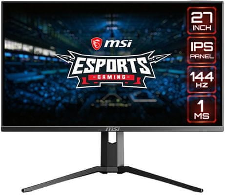 herní monitor MSI Optix MAG273R (Optix MAG273R) úhlopříčka 24,5 palců zakřivená obrazovka