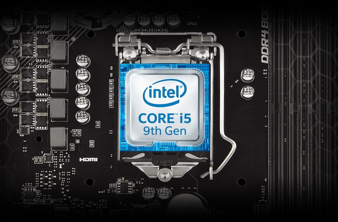Herní počítač HAL3000 MEGA Gamer Super (PCHS2420) procesor Intel Core i5 9. generace vysoký výkon