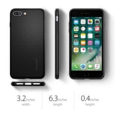 Spigen gumené pouzdro Liquid Air na iPhone 7/8 Plus, černé
