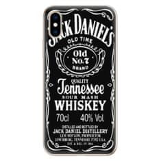 iSaprio Silikonové pouzdro - Jack Daniels pro Apple iPhone XS