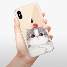 iSaprio Silikonové pouzdro - Cat 03 pro Apple iPhone XS