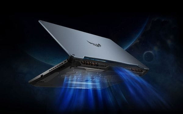 Herní notebook Asus TUF Gaming A15 (FA506II-BQ028T) výkonné chlazení
