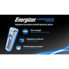  Baterie AA/FR6 ENERGIZER Ultimate LITHIUM 4ks (blistr)
