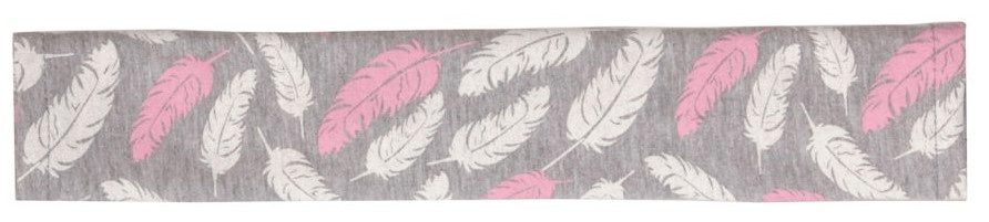 Levně Emitex madlo na kočárek peříčka růžová