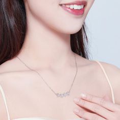 Klenoty Amber Stříbrný náhrdelník tlapky