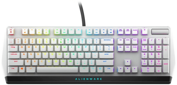 DELL Alienware AW510K, US 545-BBCH mechanická herní klávesnice RGB podsvícení drátová nízký profil usb