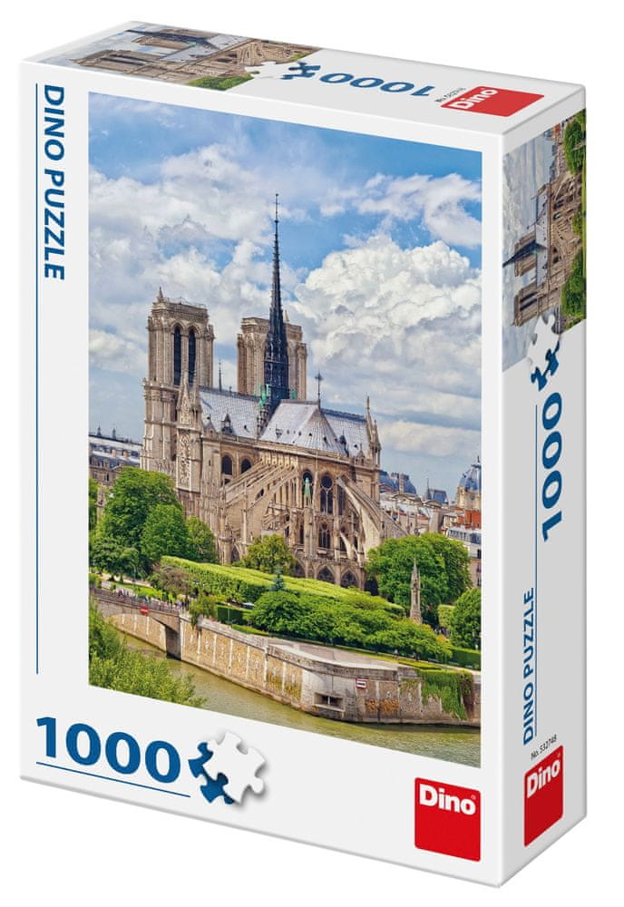 Dino Katedrála Notre-Dame 1000 dílků