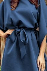 Numoco Dámské mini šaty Sofia tmavě modrá XXL/3XL
