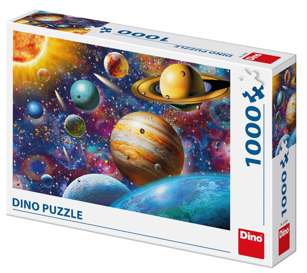 Levně Dino Planety 1000 dílků puzzle