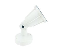ACA Lightning  Venkovní nástěnný reflektor KERTGU10W max. 5W LED/GU10/230V/IP54, bílý