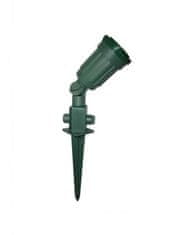 ACA Lightning  Zahradní reflektor AC045GL77G max. 40W/PAR38/E27/IP54, zelený
