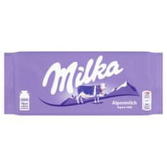 MILKA čokoláda Alpine Milk 5 x 100g
