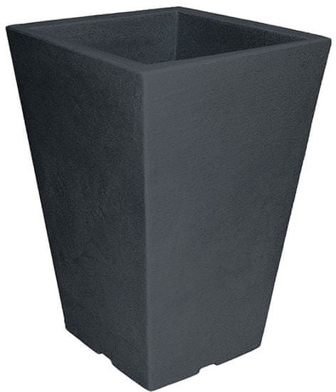Lienbacher květináč CAPRI 24 × 24 cm, černá