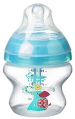 Tommee Tippee kojenecká láhev C2N ANTI-COLIC potisk 150 ml 0 m+