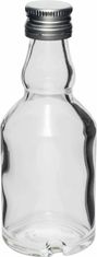 Browin Skleněná lahvička s uzávěrem 50 ml čírá