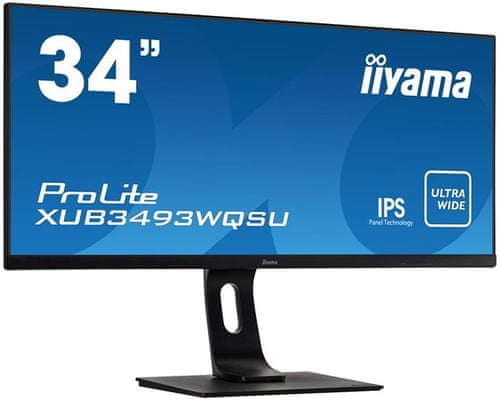  monitor iiyama ProLite XUB3493WQSU-B1 HDRi QHD repro IPS 