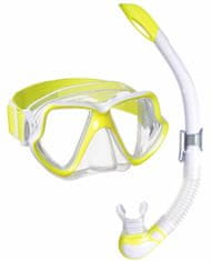 Mares Šnorchlovací set maska+šnorchl Wahoo Neon žlutý