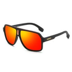 Dubery Alpine 3 sluneční brýle, Scrub Black / Red