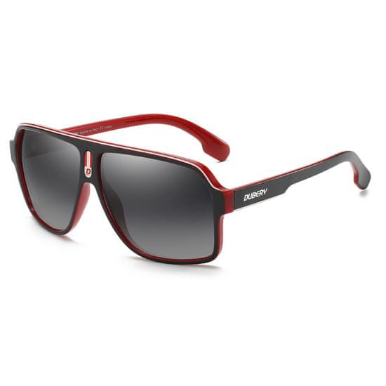 Dubery Alpine 4 sluneční brýle, Red Black / Gray