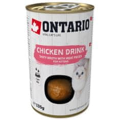 Ontario Kitten Drink Chicken 8x135 g