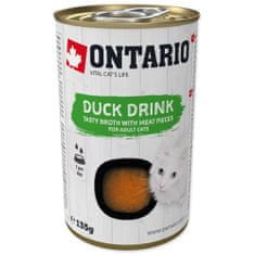 Ontario Cat Drink Duck 8x135 g