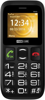 Maxcom MM426, mobil pro důchodce, velká tlačítka, čitelné písmo, SOS tlačítko