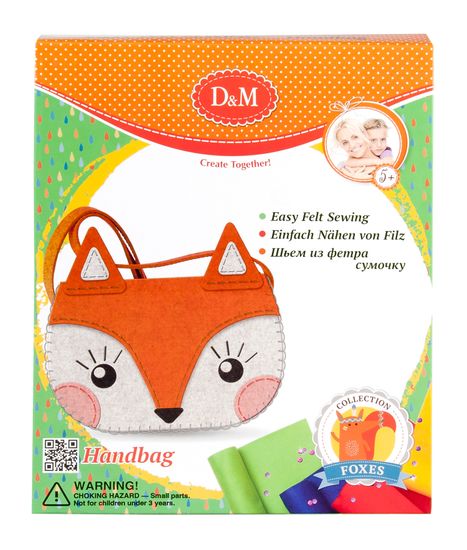 D&M FOX - kreativ set - (filc) kabelka