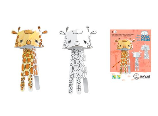 Monumi 3D Žirafa k vymalování