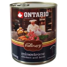 Ontario konz. Culinary Minestrone Chicken and Lamb 6x800 g