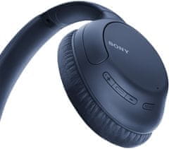 Sony WH-CH710N, modrá - zánovní