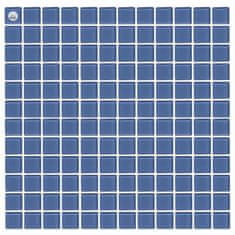 Maxwhite Mozaika L13 skleněná modrá světlá 29,7x29,7cm sklo