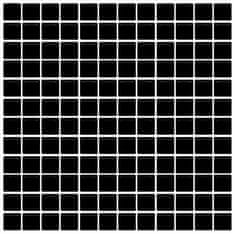Maxwhite Mozaika H37 skleněná černá antracit 29,7x29,7cm sklo