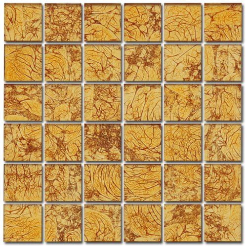 Maxwhite Mozaika ASB100 skleněná oranžová 29,7x29,7cm sklo