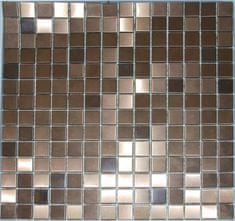 Maxwhite Mozaika JSM-JG014 nerez měděná 30x30cm