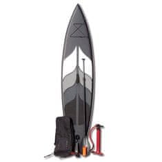 Max paddleboard Touring SUP šedý 340 x 77 x 15 cm