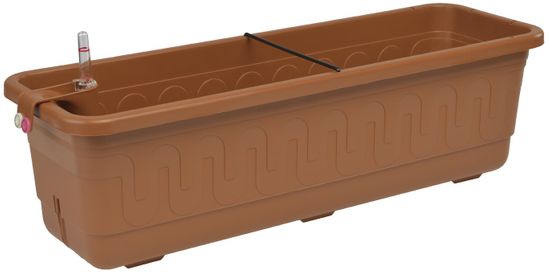 Marex Trade Plastkon samozavlažovací truhlík FANTAZIE 80 cm, terakota