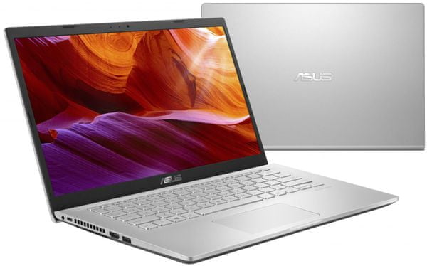 Notebook Asus X409JA-EK008T 14 palců Full HD dedikovaná grafika nvidia geforce mx110 intel 8. generace NanoEdge tenký rámeček displeje