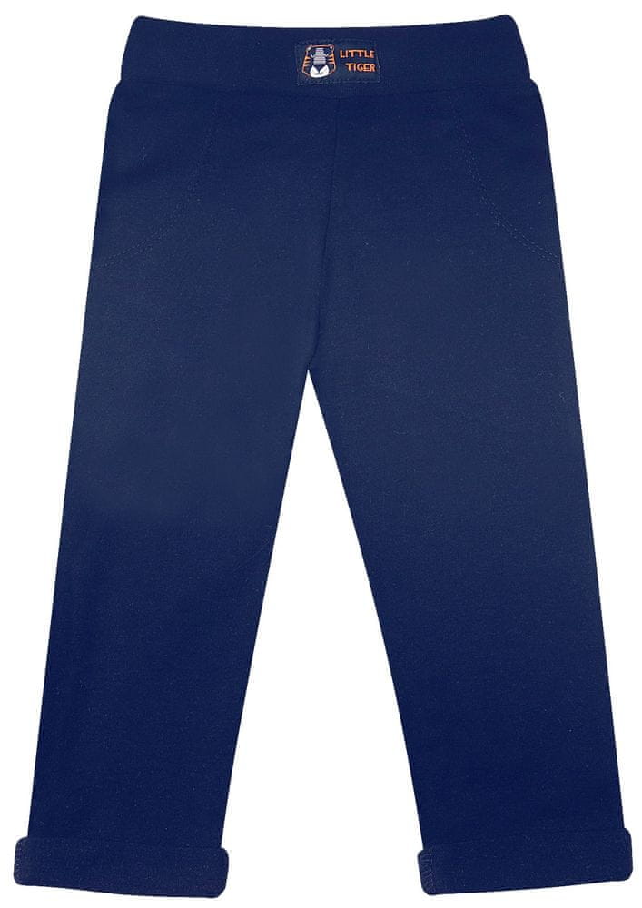 Nini chlapecké kalhoty z organické bavlny 68 tmavě modrá